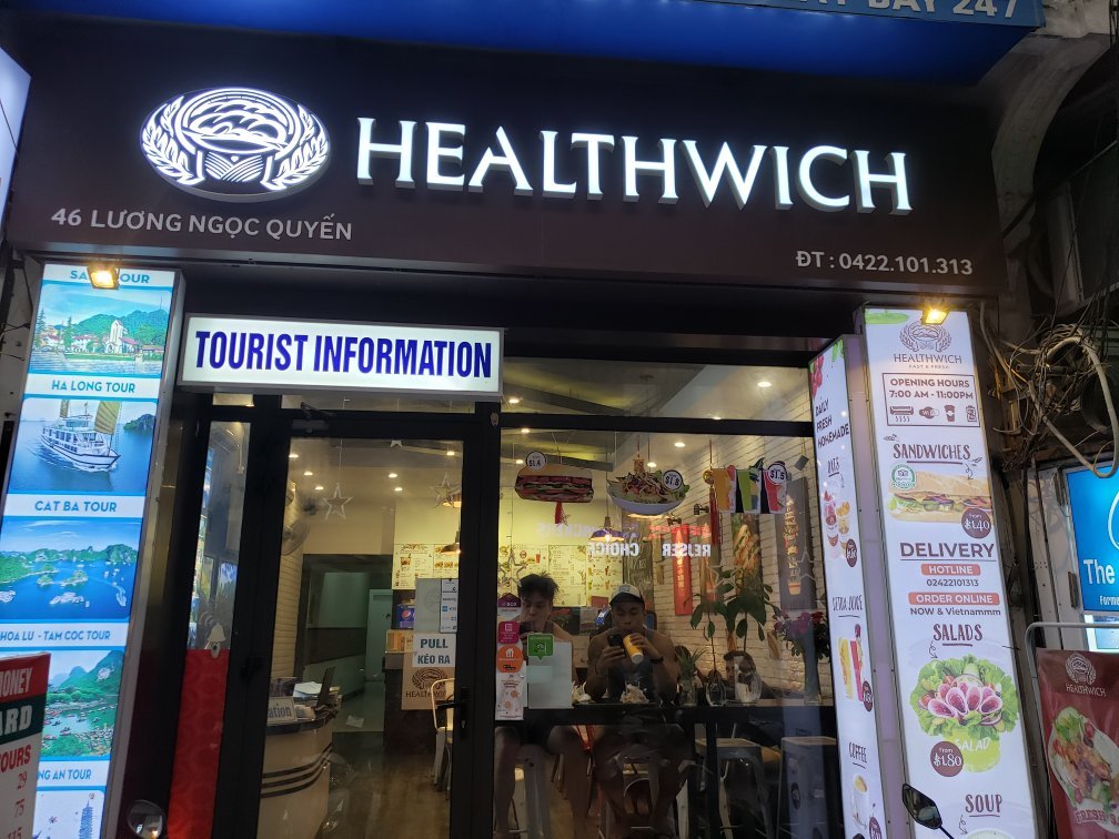 HealthWich Old Quarter restaurant Hanoi