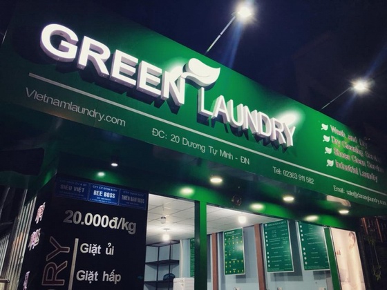 Green laundry Da Nang city