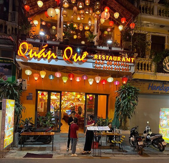 Quan Que restaurant - Old Quarter - Hanoi